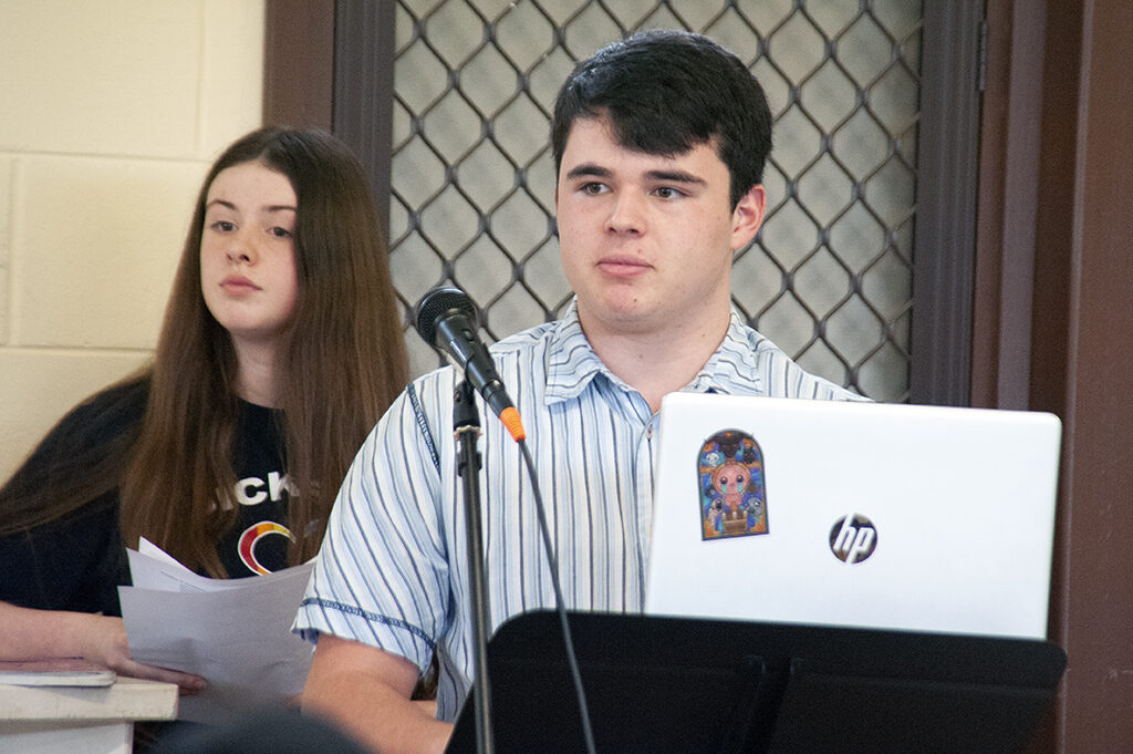 Dickson College students facilitate the ACT Candidates' Forum